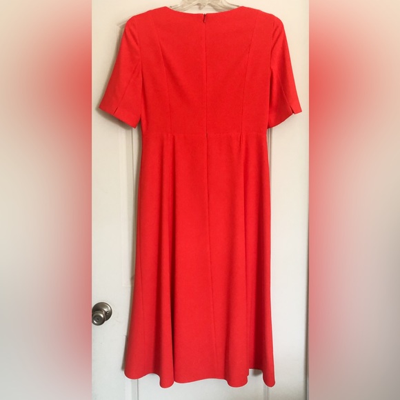 L.K. Bennett Red Cayla Dress - Picture 11 of 16
